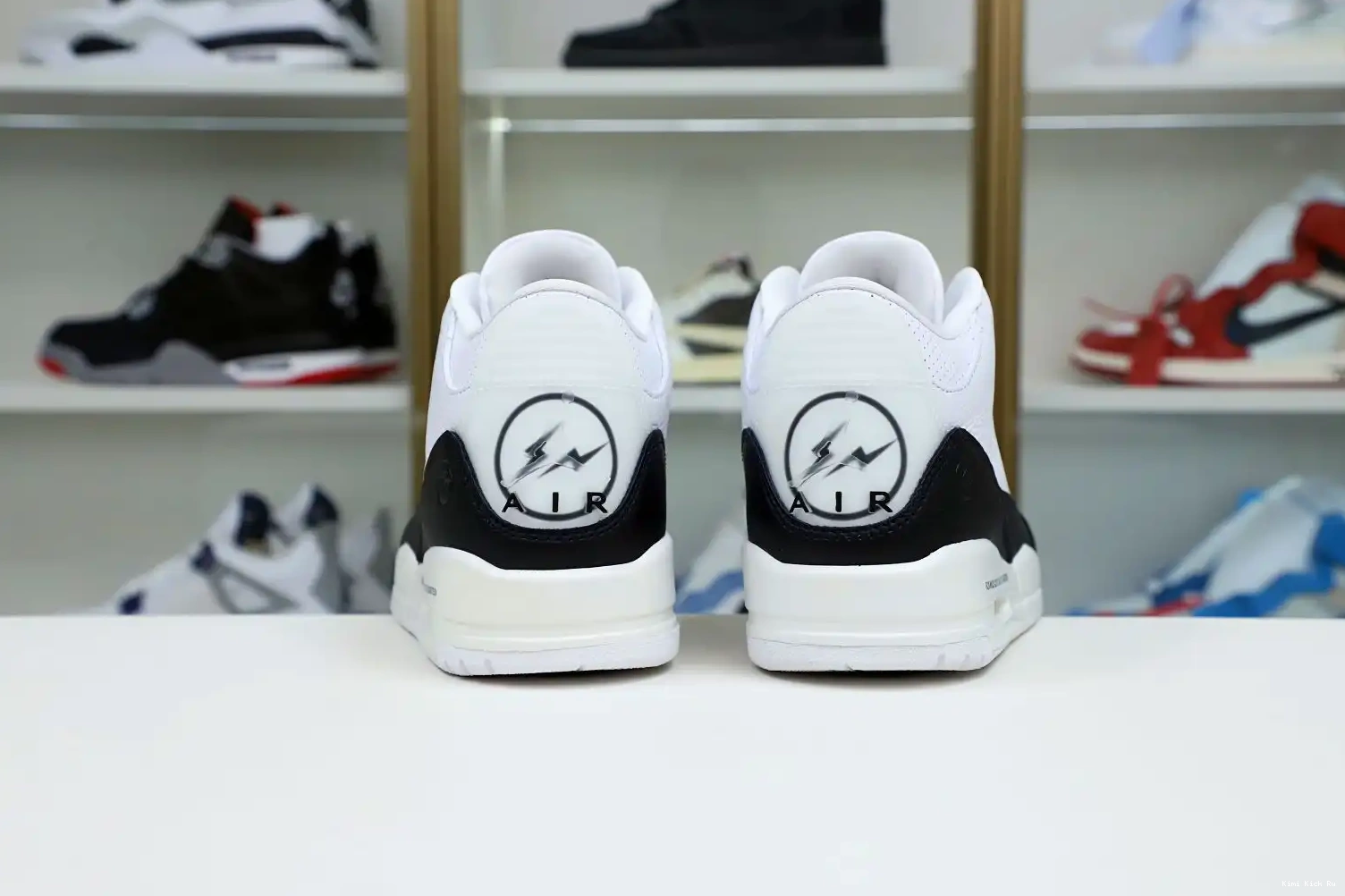 'WHITE' JORDAN X 3 FRAGMENT SP RETRO DESIGN AIR Kimikick 0807
